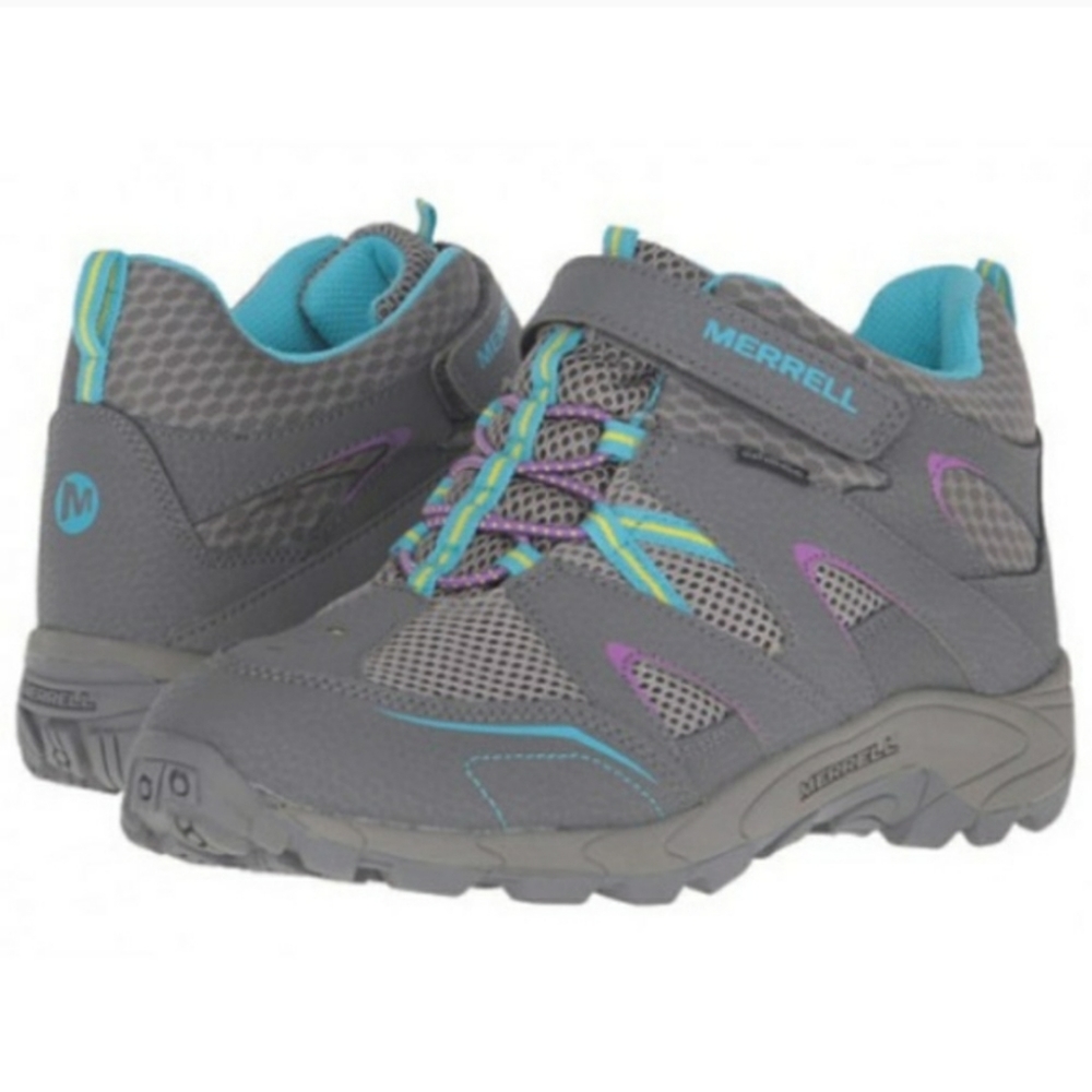 Merrell Kids Hilltop Mid Quick-Close Waterproof 3